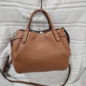 Kate Spade Tan Leather Satchel